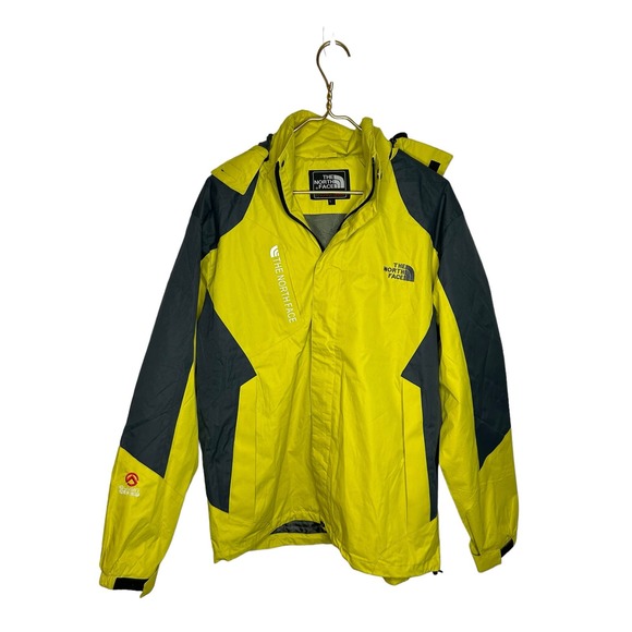 The north Face sz Large Summit series run your own race yellow jacket light wind - Picture 1 of 3